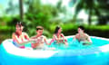 Miniatyrbillede 2 af 2: Kæmpe oppustelig pool 305 x 183 cm