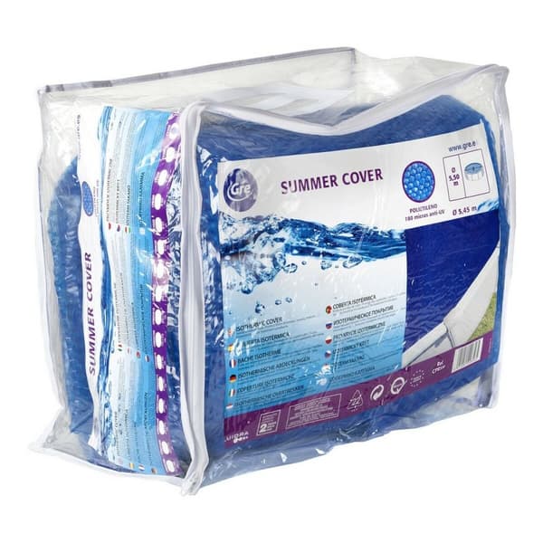 Pool Cover Gre CV300 Blå Ø 300 cm