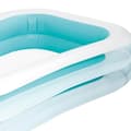 Miniatyrbillede 3 af 6: Oppustelig Pool Intex Hvid/Grøn 770 L 262 x 56 x 175 cm (2 enheder)