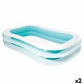 Miniatyrbillede 1 af 6: Oppustelig Pool Intex Hvid/Grøn 770 L 262 x 56 x 175 cm (2 enheder)