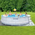 Miniatyrbild 2 av 5: flyttbar pool Intex 488 x 122 x 488 cm