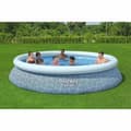 Miniatyrbillede 2 af 6: Oppustelig Pool Bestway Blå 396 x 84 cm