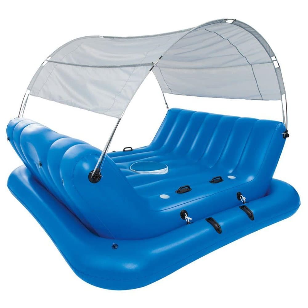 Bestway Rock-N-Shade Flytende øy 272x196 cm 43134