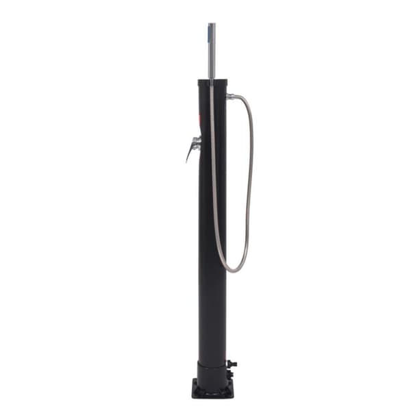 vidaXL solopvarmet bruser 8 l PVC stål