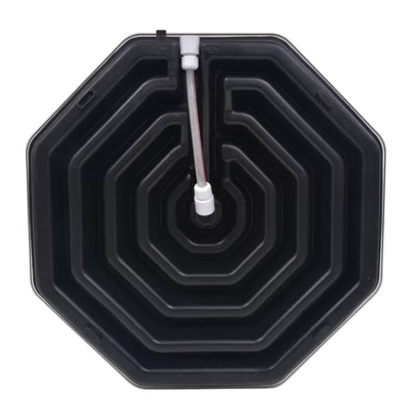 vidaXL Soloppvarmet dusj 20 L Aluminium HDPE