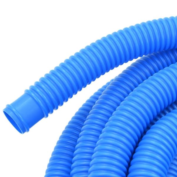 vidaXL poolslange 32 mm 6,6 m blå