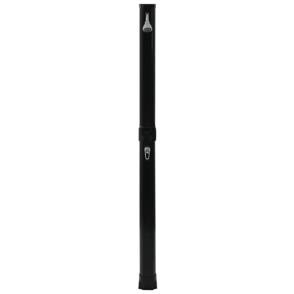 vidaXL Hopfällbar soldusch svart 214 cm 23 L