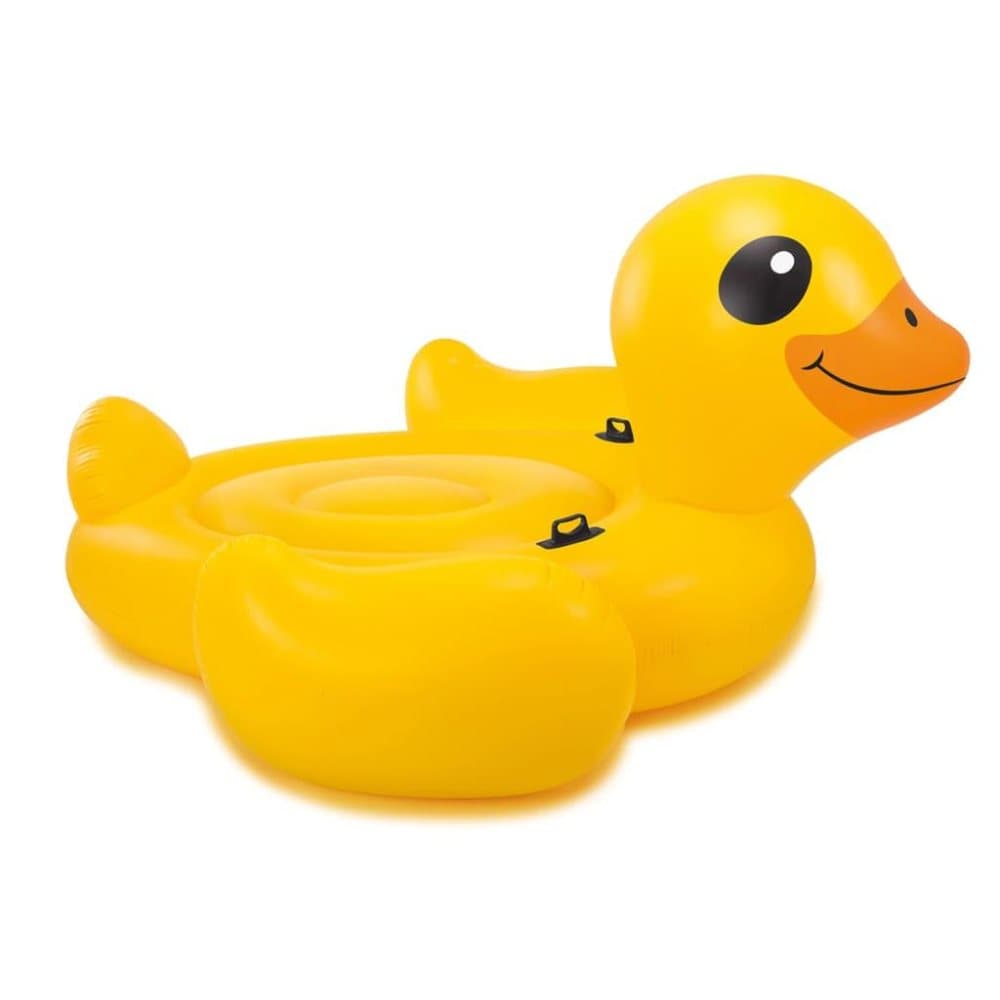 Intex Flytemadrass Mega Yellow Duck Island 56286EU