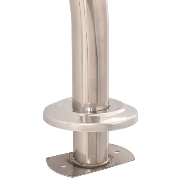 vidaXL poolstige 3 trin rustfrit stål 304 120 cm