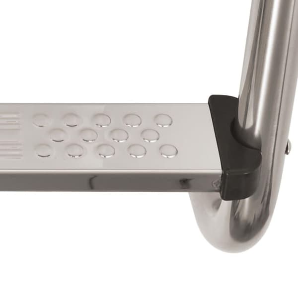 vidaXL Bassengstige 3 trinn rustfritt stål 304 120 cm