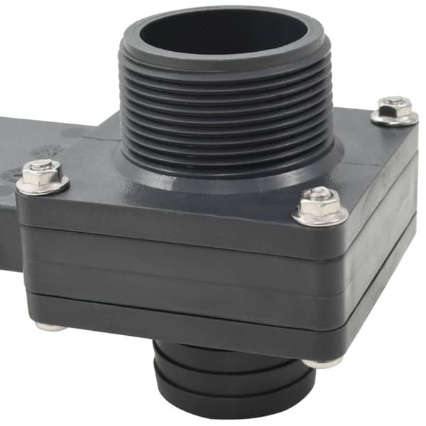 vidaXL Bassengportventil 2 stk 1,5