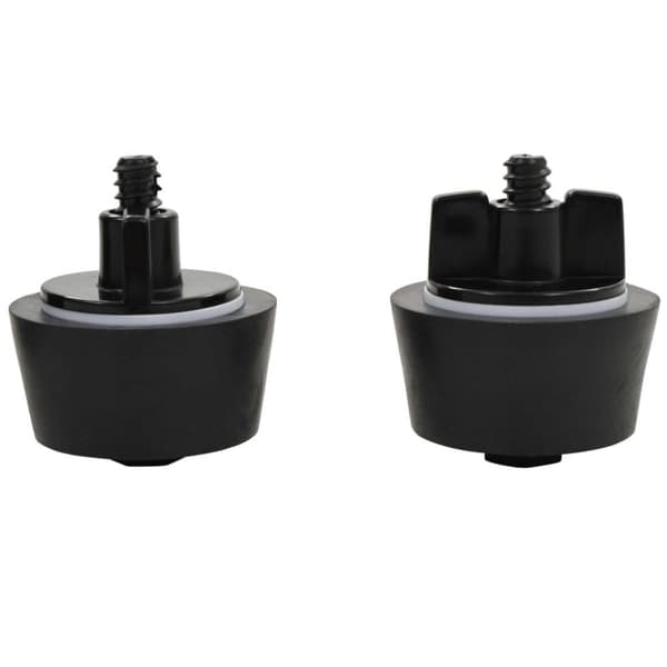 vidaXL Frysskyddsflaska med 2 vinterpluggar HDPE