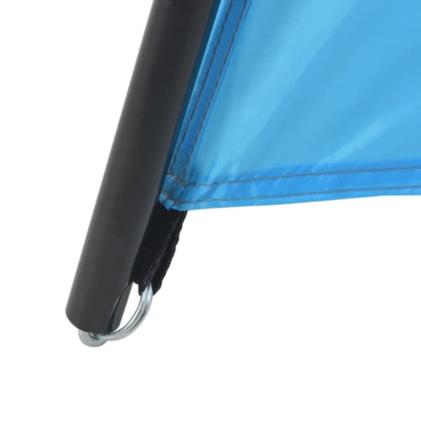 vidaXL pooltelt 500x433x250 cm stof blå