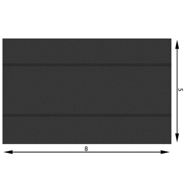 Poolskydd rektangulär - 500 x 800 cm