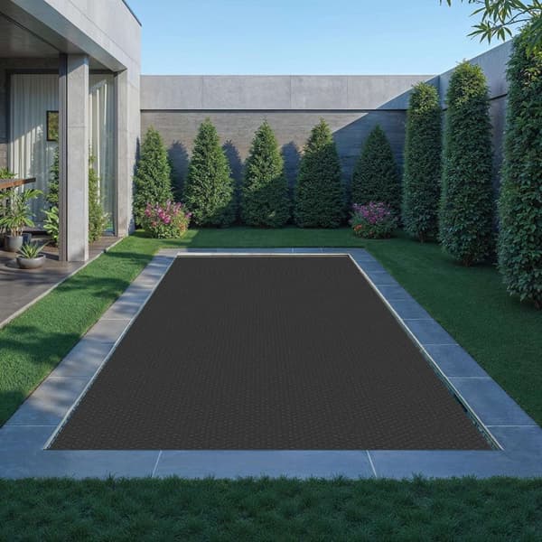 Poolskydd rektangulär - 500 x 1000 cm