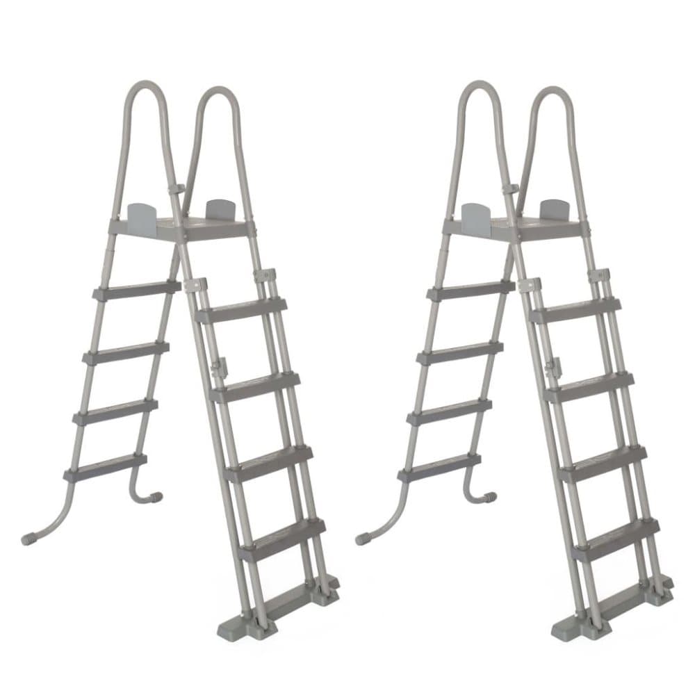 Bestway Sikkerhetsstige for basseng Flowclear 2 stk 132 cm 58332
