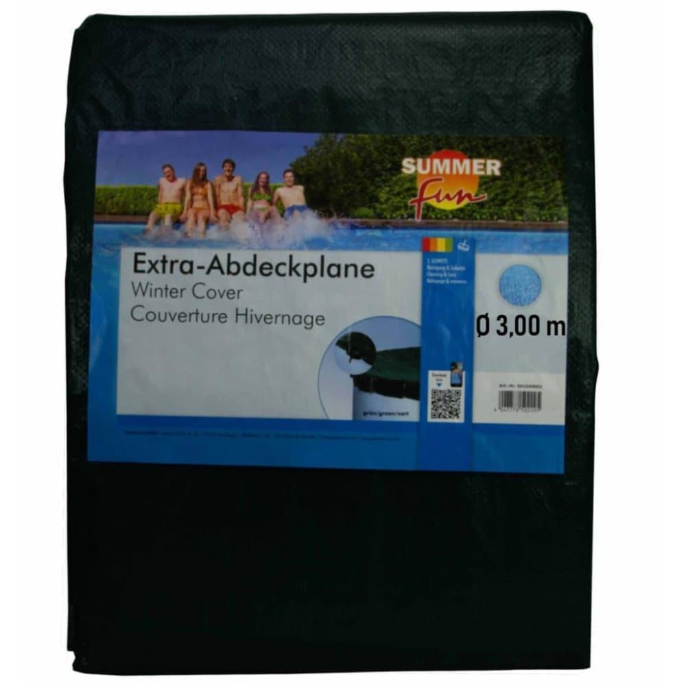 Summer Fun Vintertrekk for basseng rundt 300 cm PVC grønn