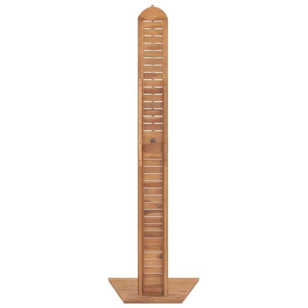vidaXL havebruser 70x75x204 cm massivt teak