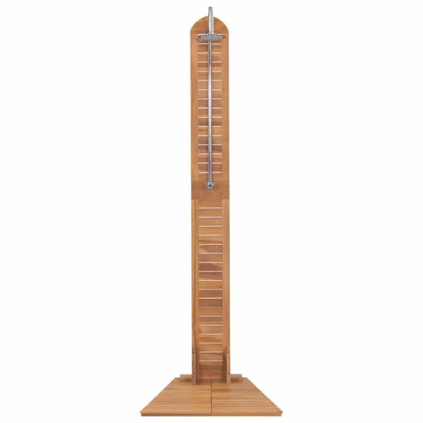 vidaXL havebruser 70x75x204 cm massivt teak