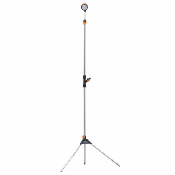 vidaXL Puutarhasuihku kolmijalalla 221 cm alumiini