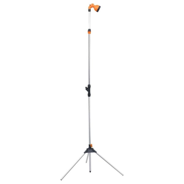 vidaXL Puutarhasuihku kolmijalalla 221 cm alumiini