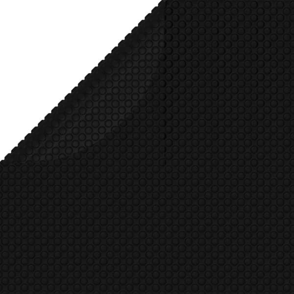 vidaXL Poolskydd svart 300 cm PE