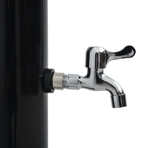 vidaXL Soldusch svart 220 cm 20 L