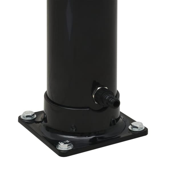 vidaXL Soldusch svart 220 cm 20 L