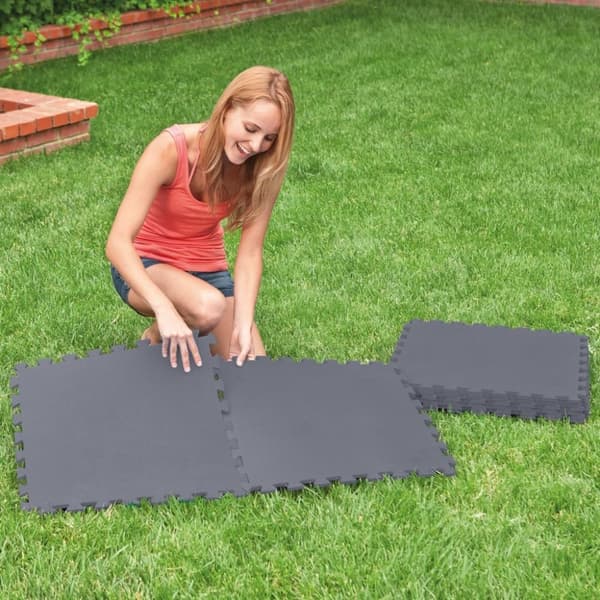 INTEX Golvskydd 8 st 50x50x0,5 cm 1,9 m²