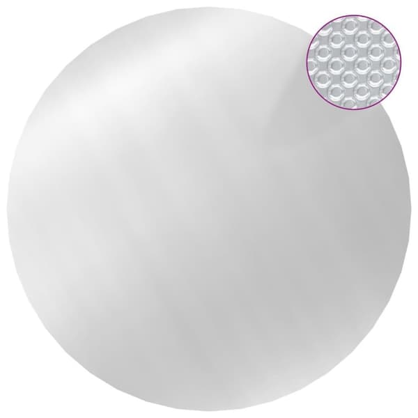 vidaXL Uima-altaan suoja hopea 300 cm PE