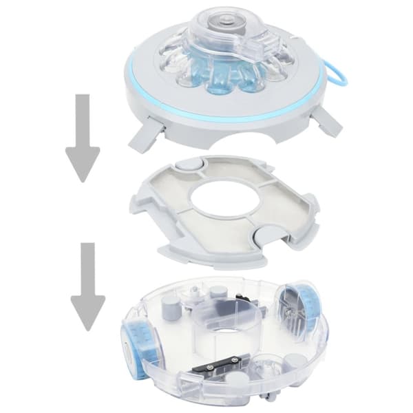 vidaXL Sladdlös poolrobot 27 W