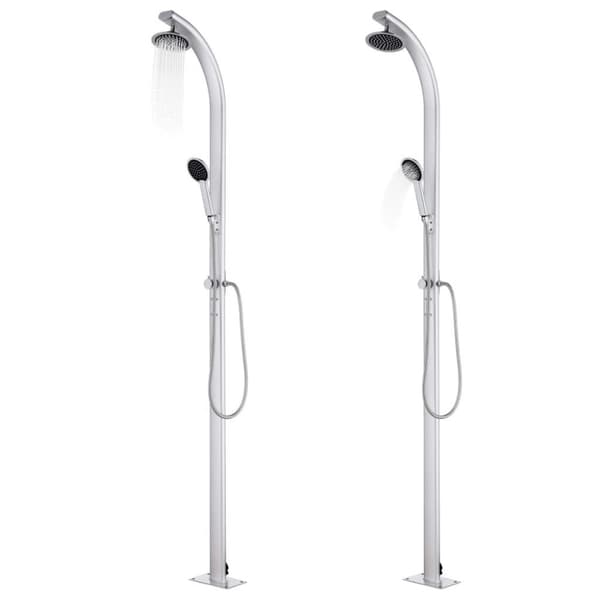 vidaXL Puutarhasuihku 215 cm alumiini