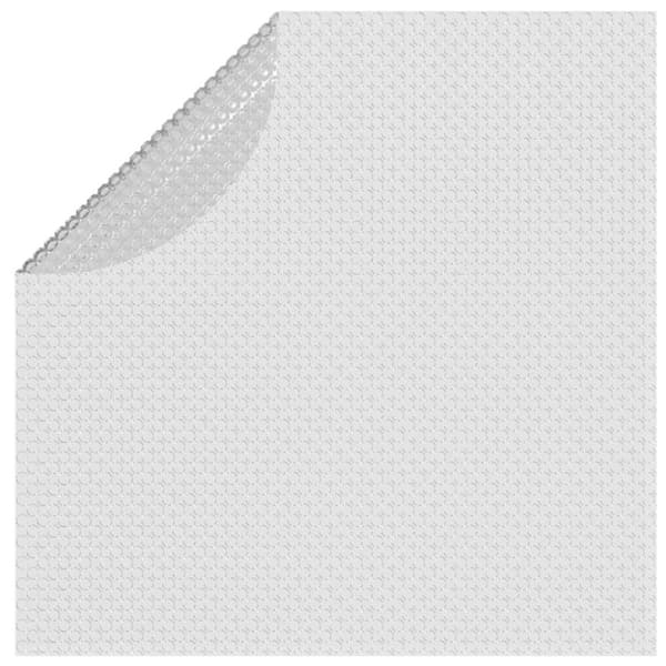 vidaXL Värmeduk för pool PE 417 cm grå