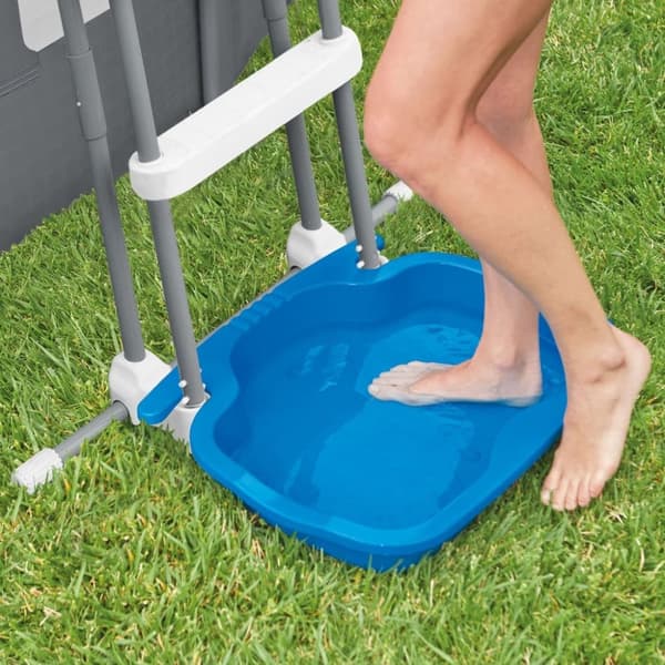 INTEX fodbad til pool 56x46x9 cm 11,5 l blå