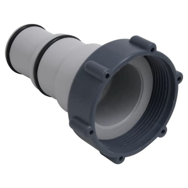 vidaXL Bassengslangeadapter 2 stk plast