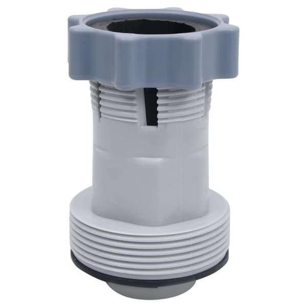 vidaXL Bassengslangeadapter type B 2 stk plast