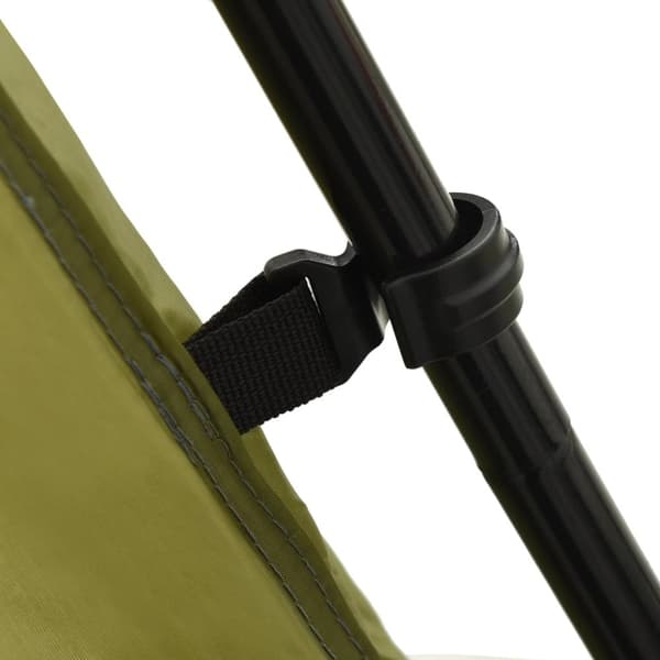 vidaXL Bassengtelt stoff 660x580x250 cm grønn