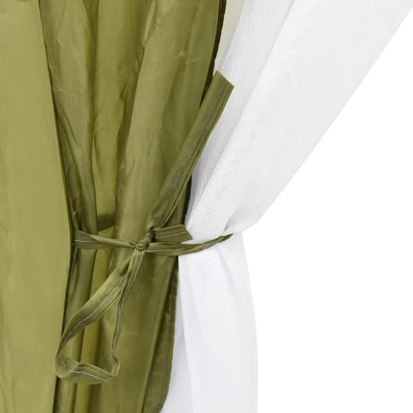 vidaXL Bassengtelt stoff 660x580x250 cm grønn
