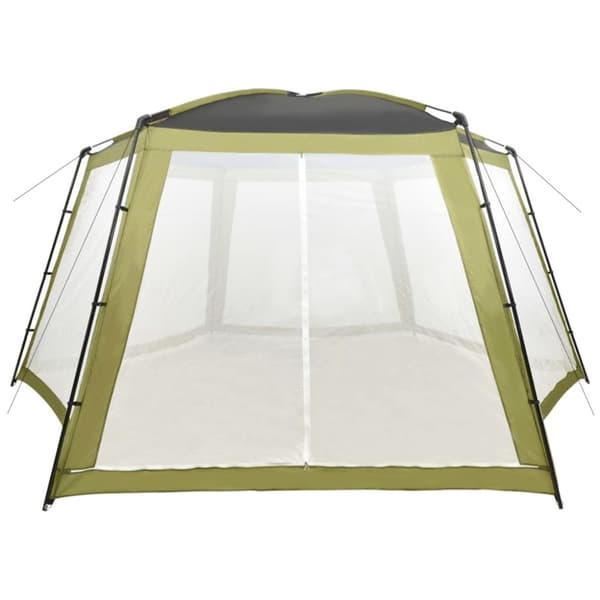 vidaXL Bassengtelt stoff 660x580x250 cm grønn