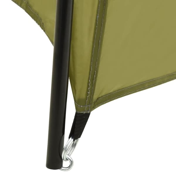 vidaXL Uima-altaan teltta kangas 500x433x250 cm vihreä