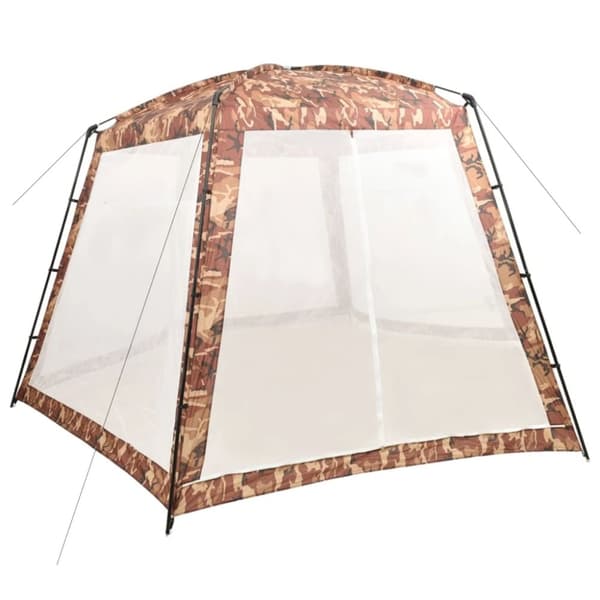 vidaXL Uima-altaan teltta kangas 500x433x250 cm maastokuvio