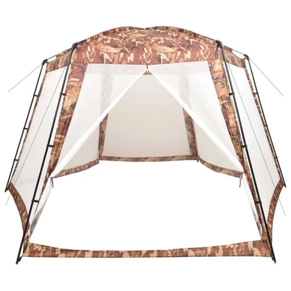 vidaXL Bassengtelt stoff 500x433x250 cm kamuflasje
