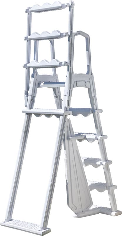 Säkerhetsstege Förstärkt avtagbar för 122/132 cm pool