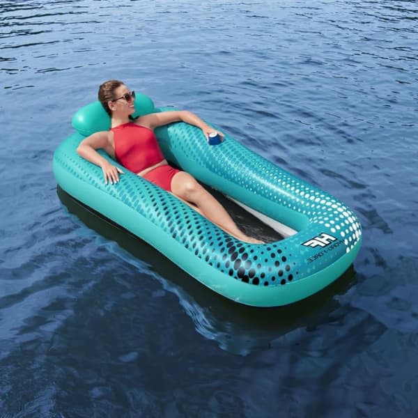 Bestway Hydro Force Sol Venture Badmadrass 188x109 cm blå