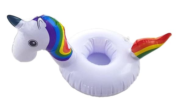 Unicorn dåseholder Pool 3-pak