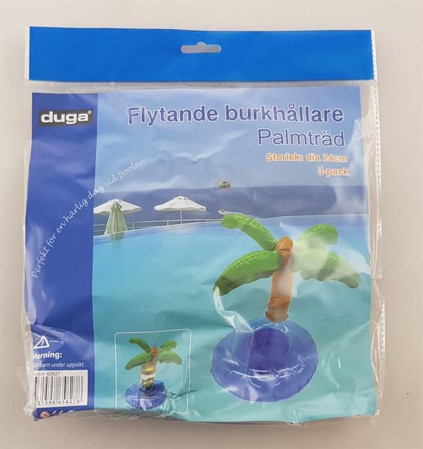 Palmetræ dåseholder pool