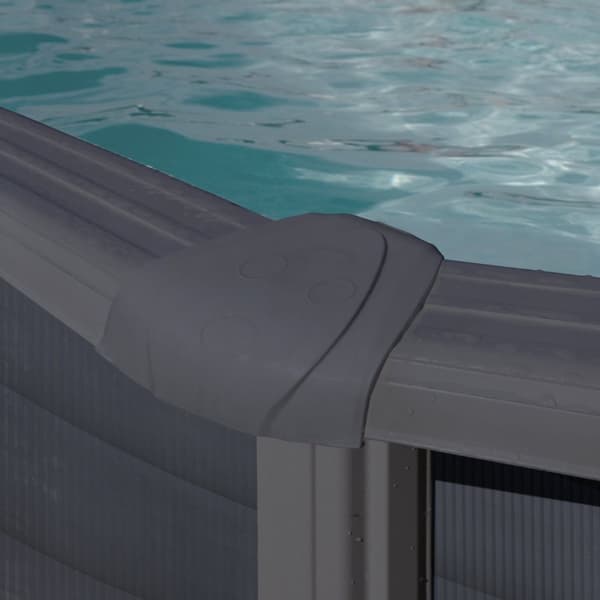 Liner Riopool 610x375 oval exklusiv GRÅ