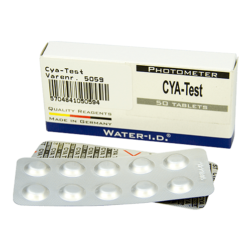 Pool Lab Refill CYA-Test, 50 Tabletter