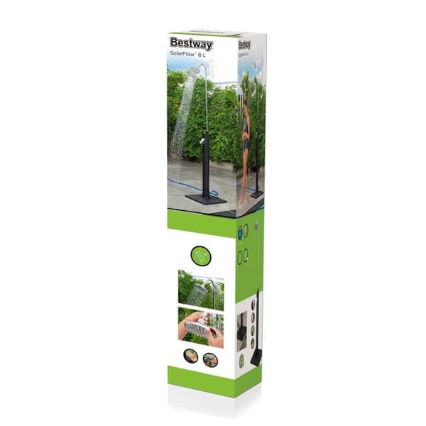 Bestway SolarFlow Utedusj svart 8 L