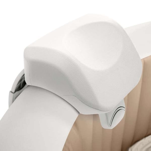 INTEX Hodestøtte Premium PureSpa hvit 28x23x17 cm skum